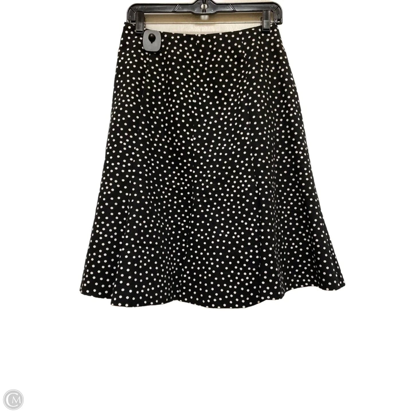 Skirt Midi By Jones New York In Polkadot Pattern, Size: 4