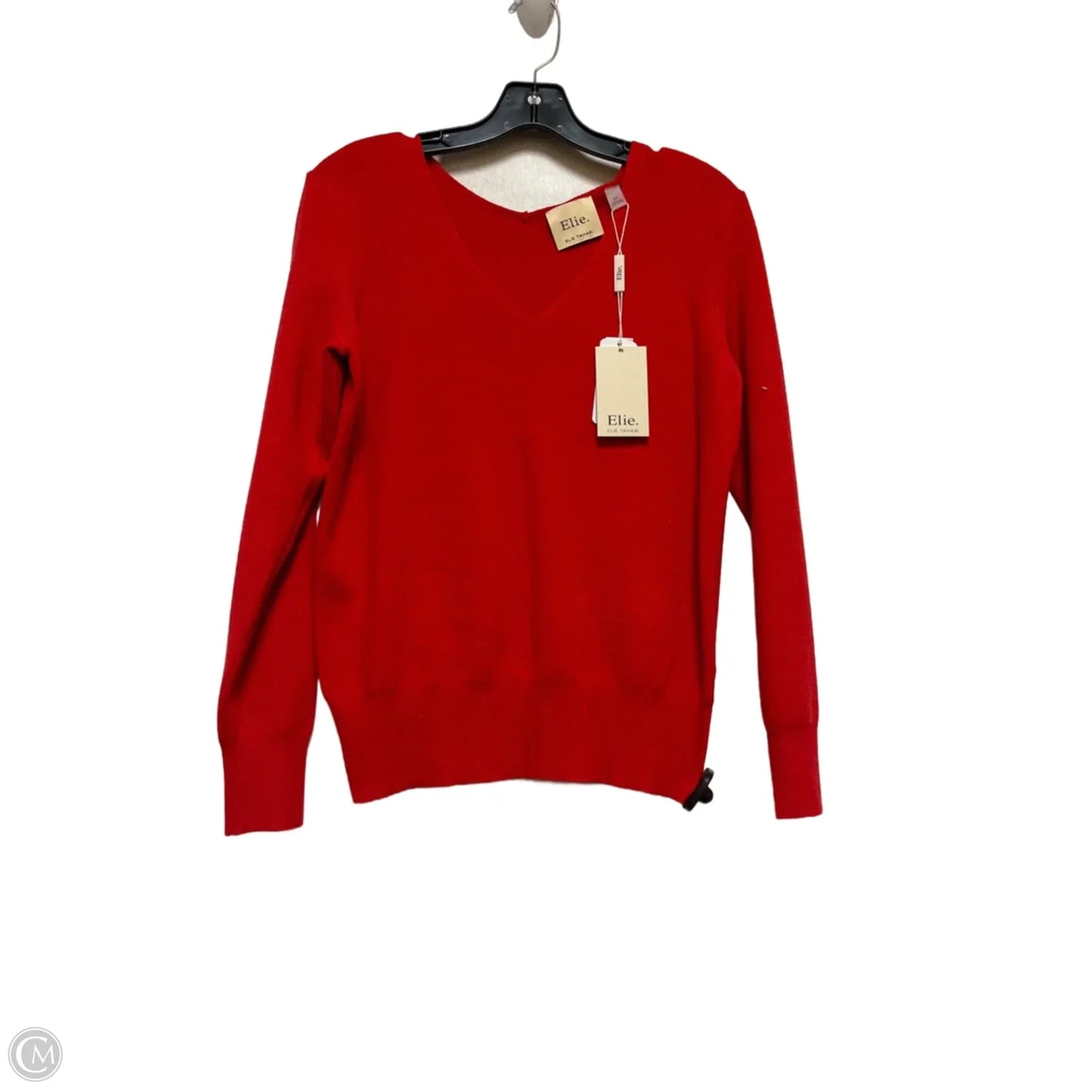 Top Long Sleeve By Elie Tahari In Red, Size: S