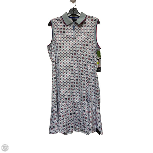 Athletic Dress By Us Polo Assoc In Blue & Red & White, Size: Xl