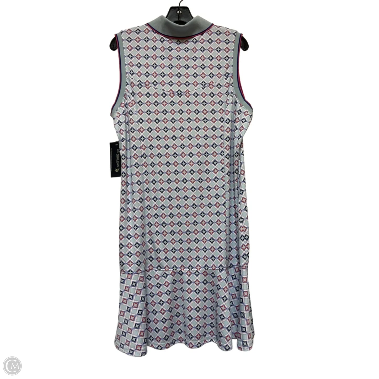 Athletic Dress By Us Polo Assoc In Blue & Red & White, Size: Xl