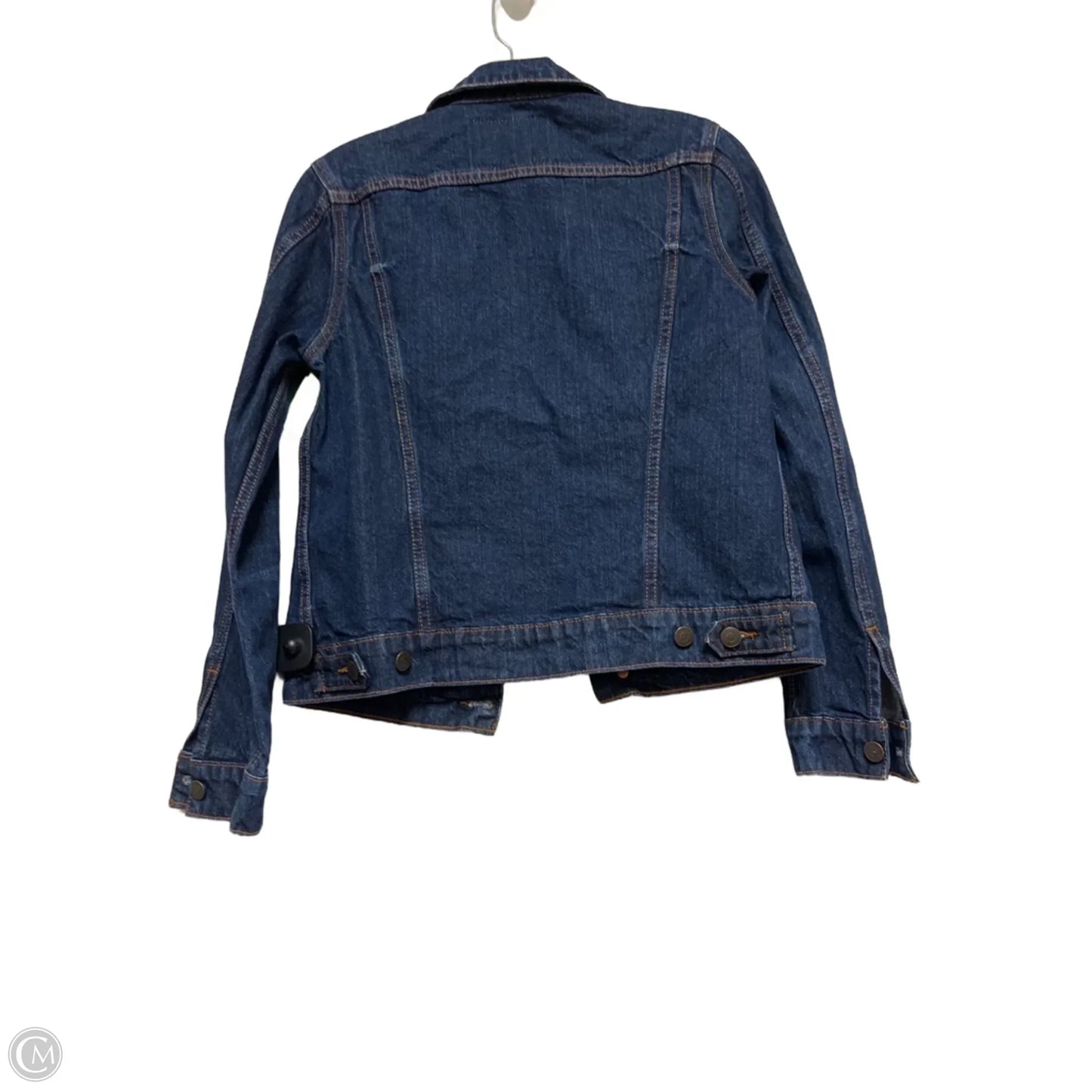 Jacket Denim By Lucky Brand In Blue Denim, Size: S