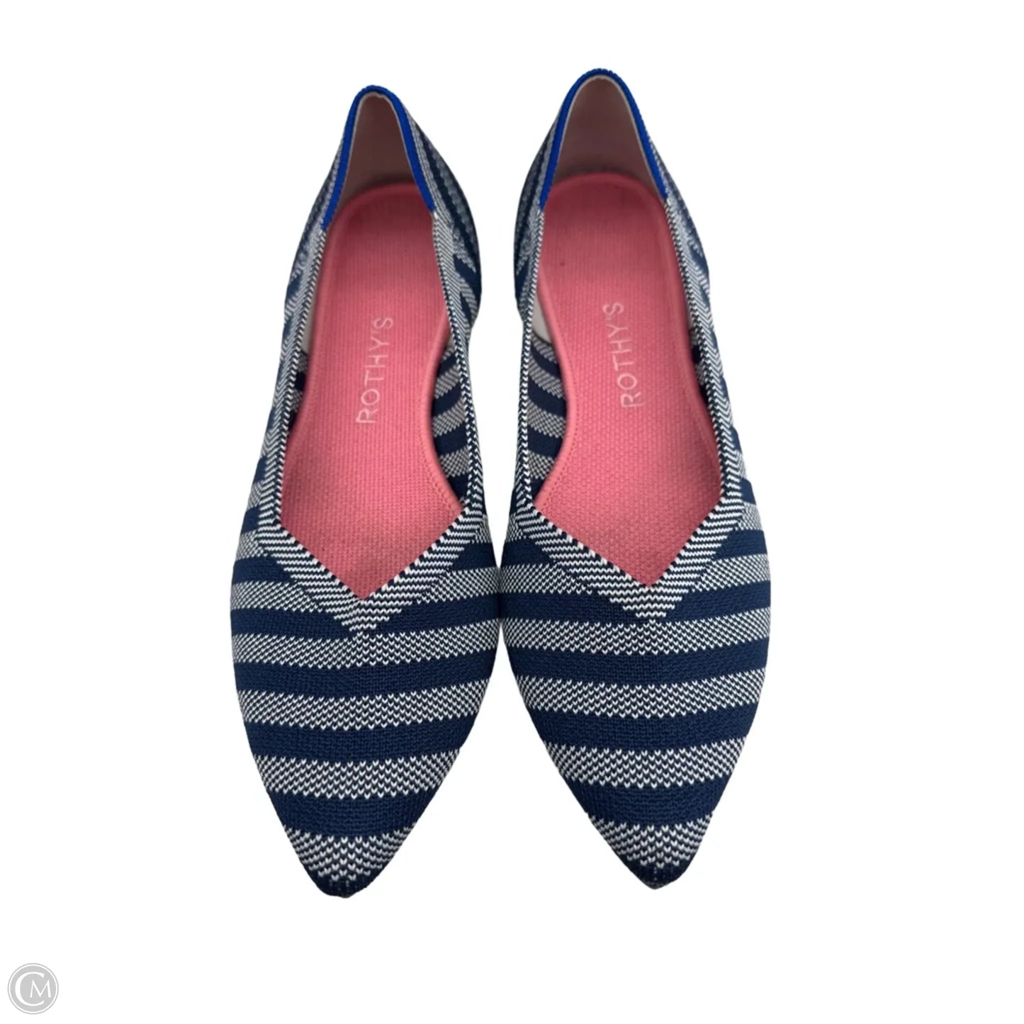 Shoes Flats By Rothys In Striped Pattern, Size: 8