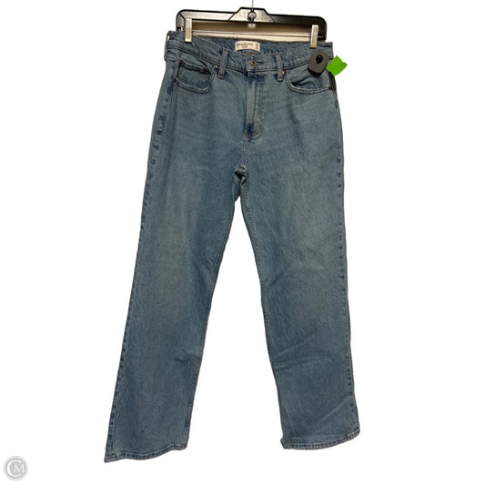 Jeans Boyfriend By Abercrombie And Fitch In Blue Denim, Size: 6