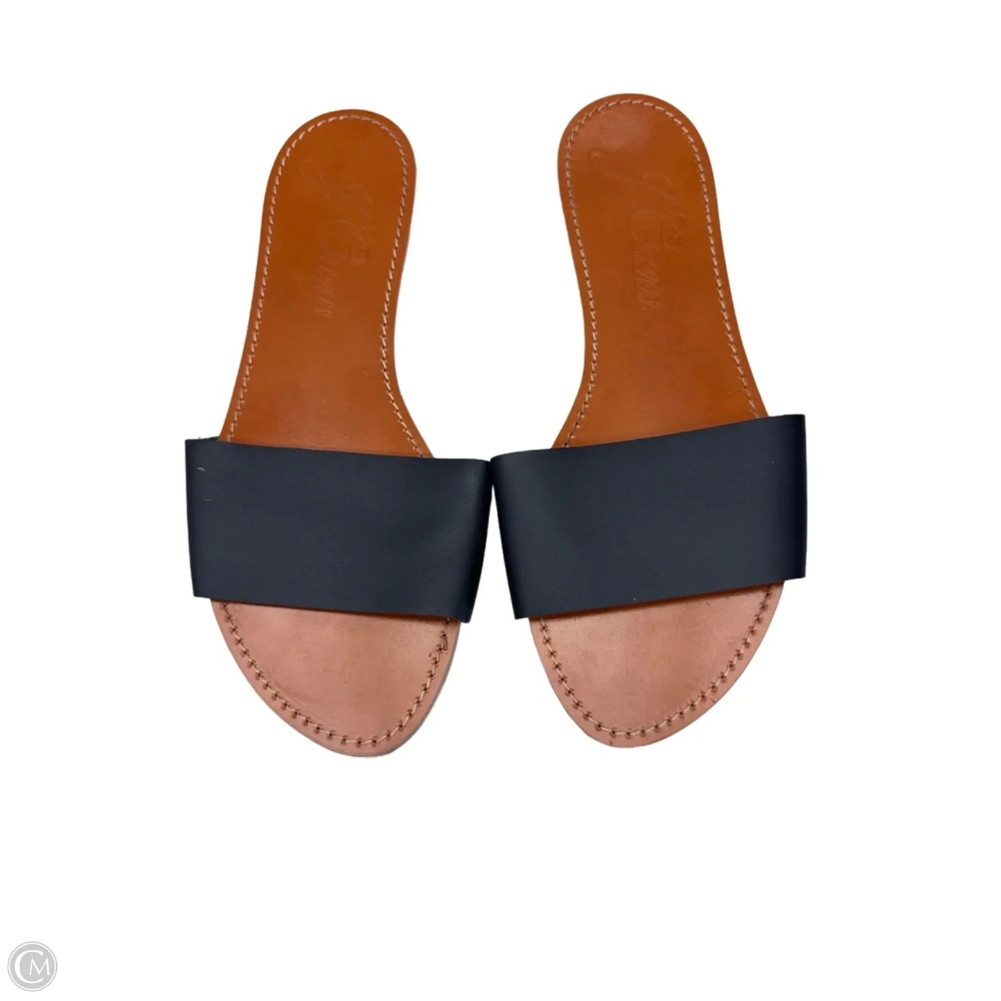 Sandals Flats By J. Crew In Black, Size: 9