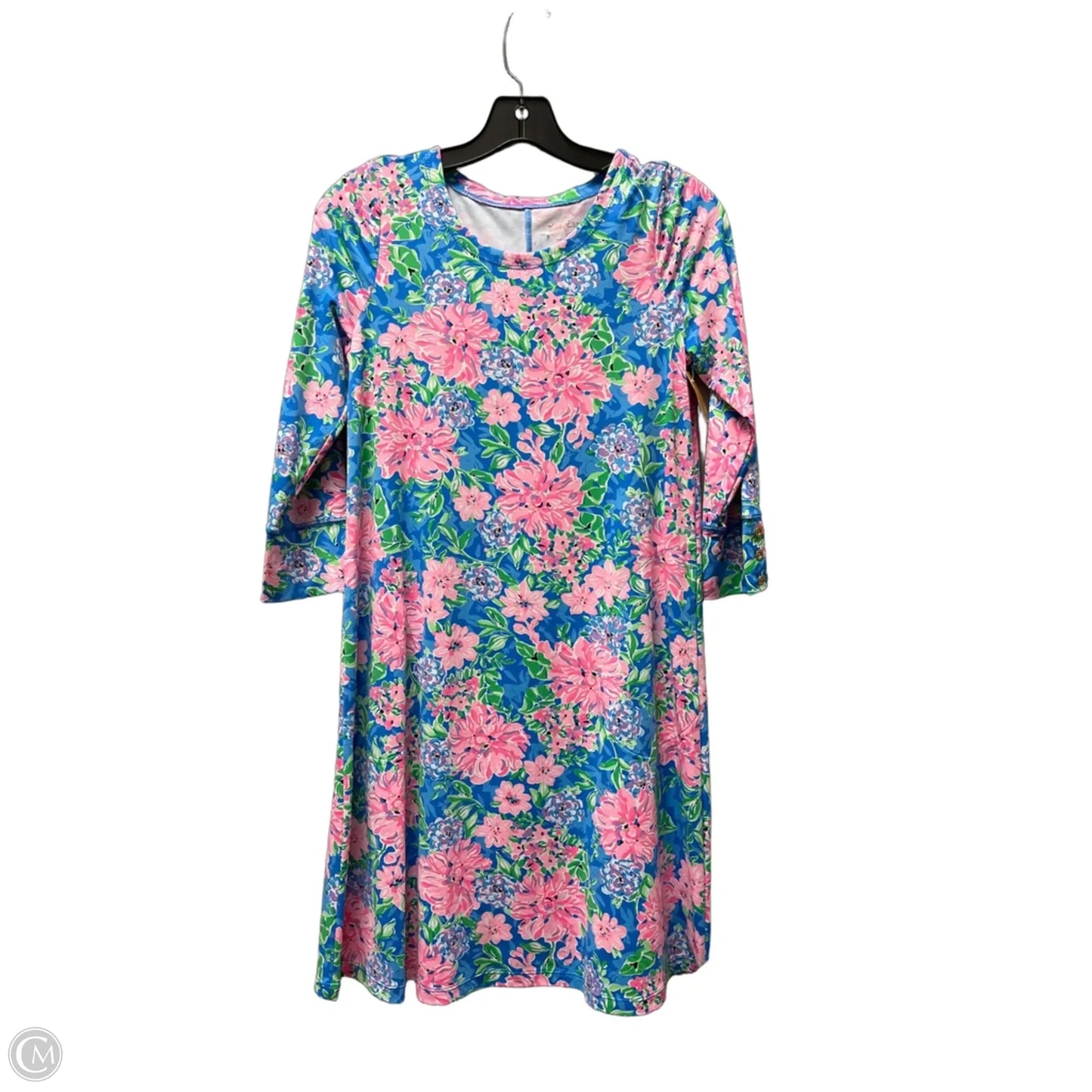 Dress Designer By Lilly Pulitzer In Floral Print, Size: Xs