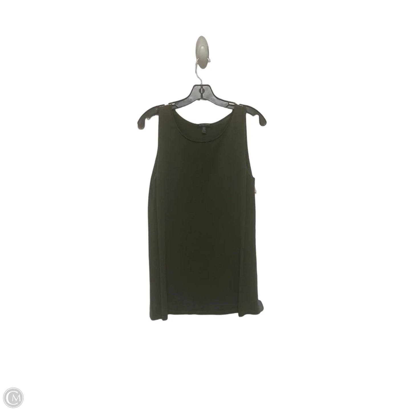 Top Sleeveless By Eileen Fisher In Green, Size: Mp