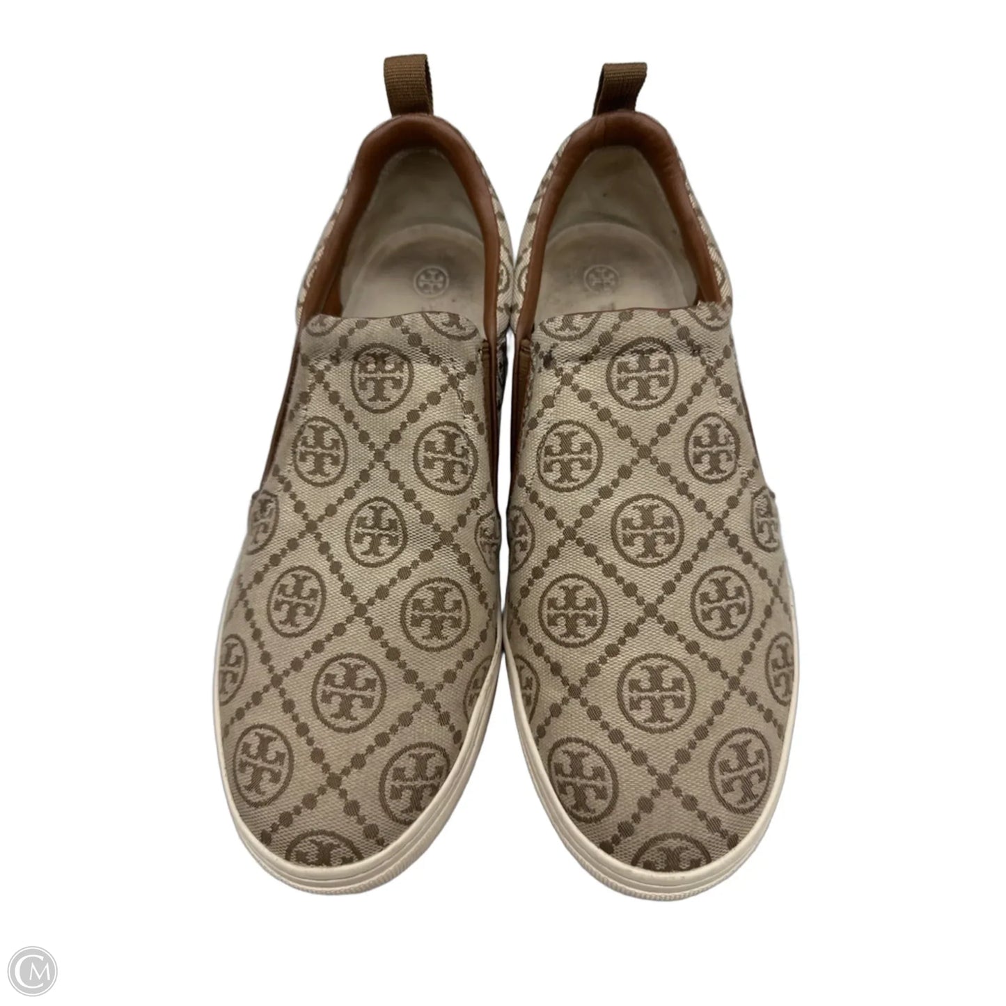 Shoes Designer By Tory Burch In Brown, Size: 9.5