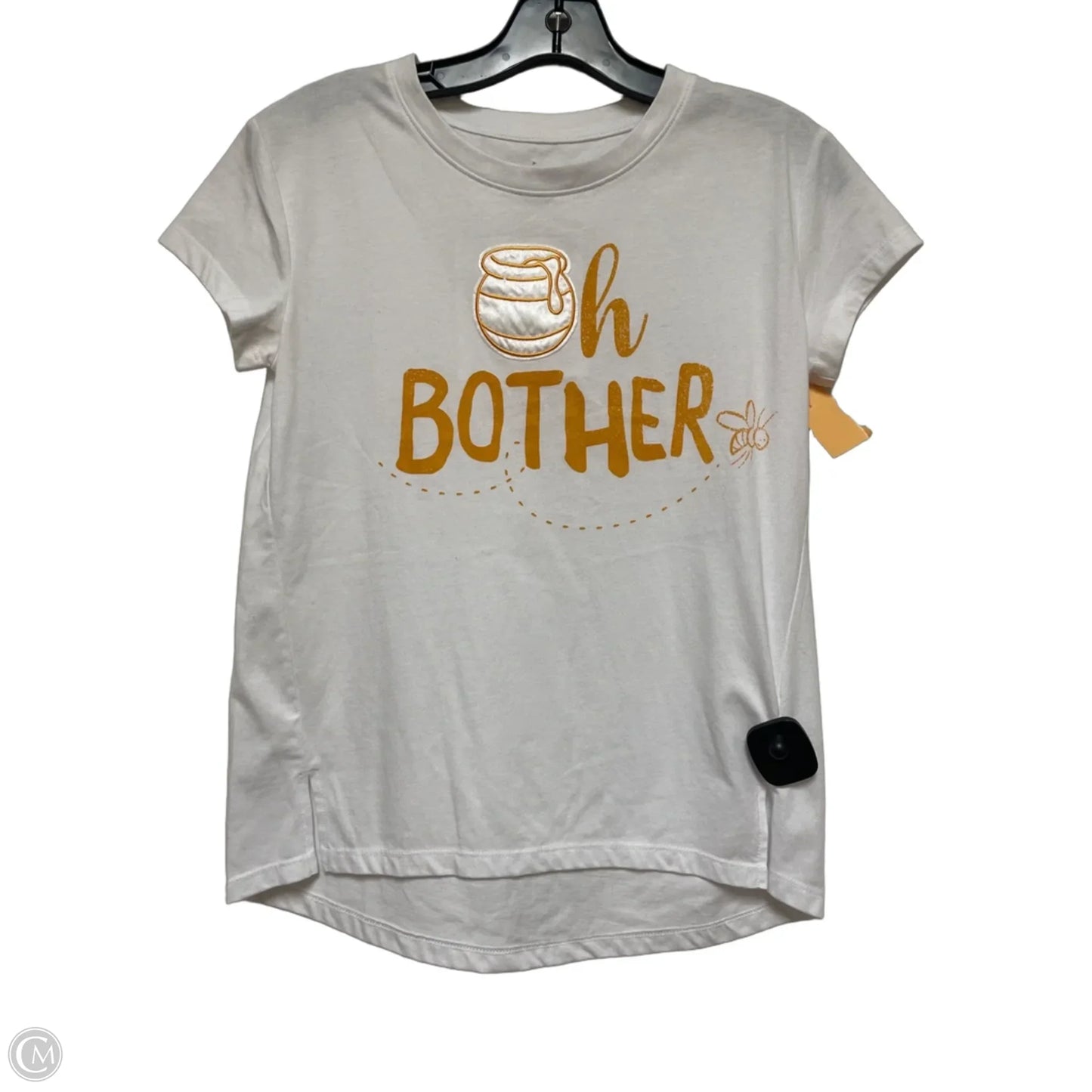 Top Short Sleeve Basic By Disney Store In White, Size: Xs