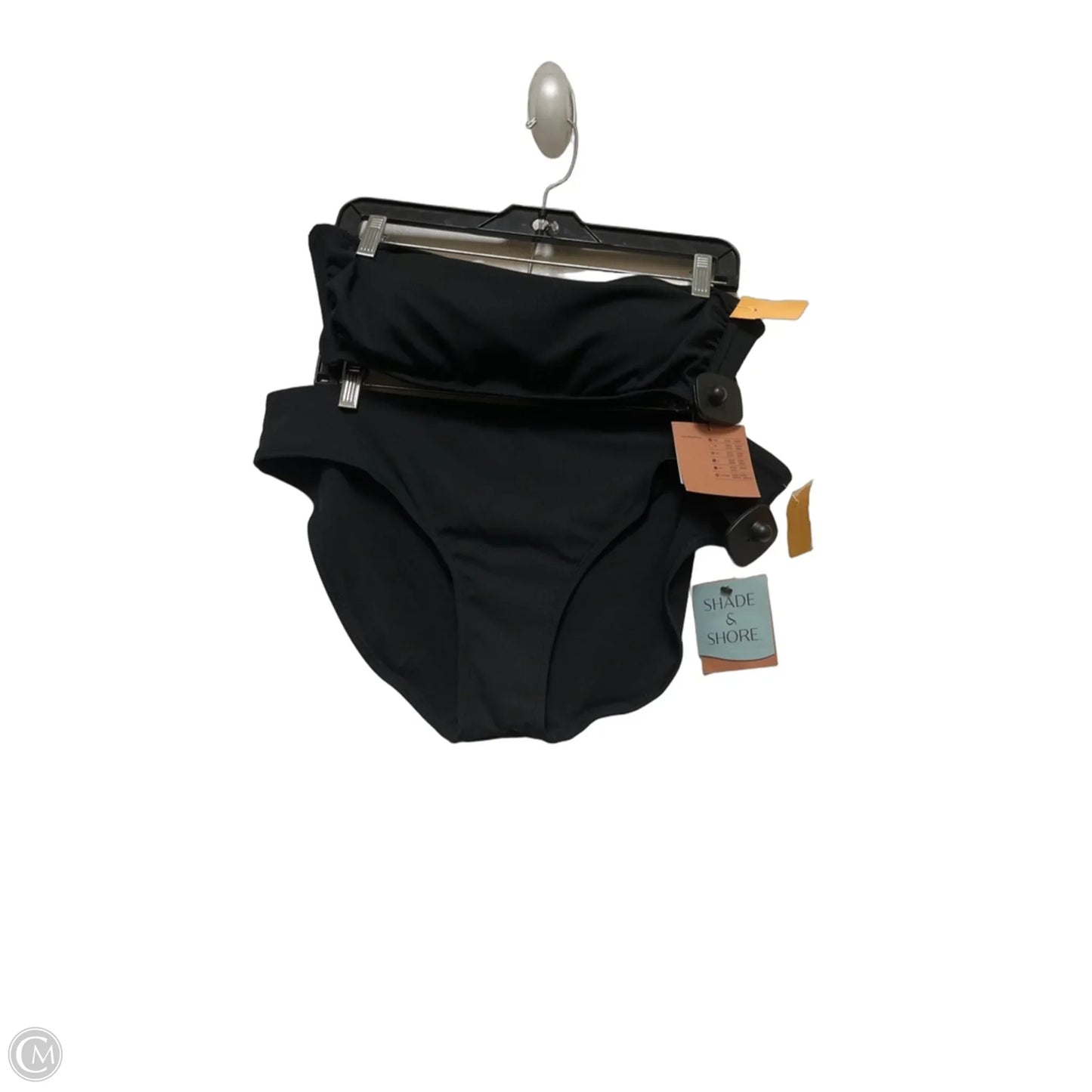 Swimsuit 2pc By Shade & Shore In Black, Size: Xl