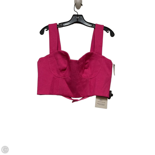 Top Sleeveless By Clothes Mentor In Pink, Size: Xl