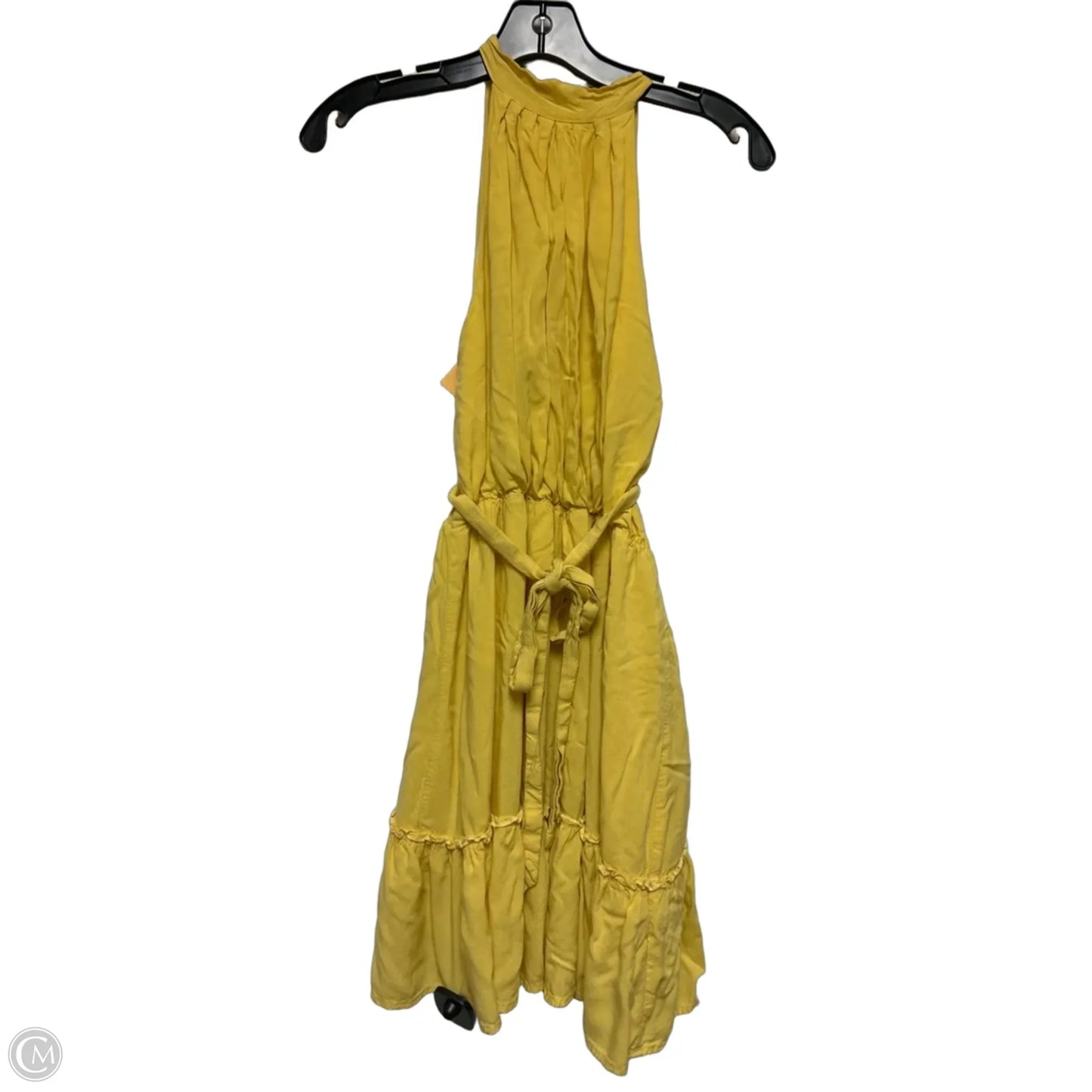Dress Casual Short By Btfbm In Yellow, Size: S