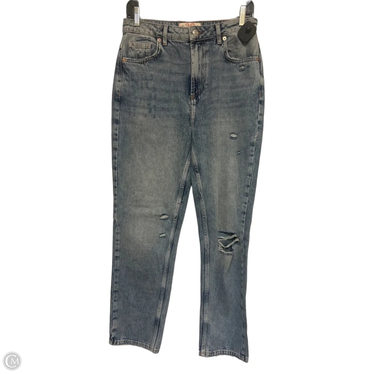 Jeans Straight By We The Free In Blue Denim, Size: 6
