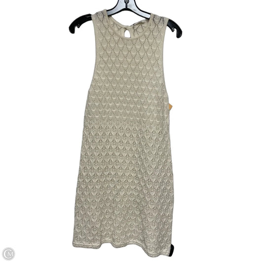 Dress Casual Short By Zara In Cream, Size: L