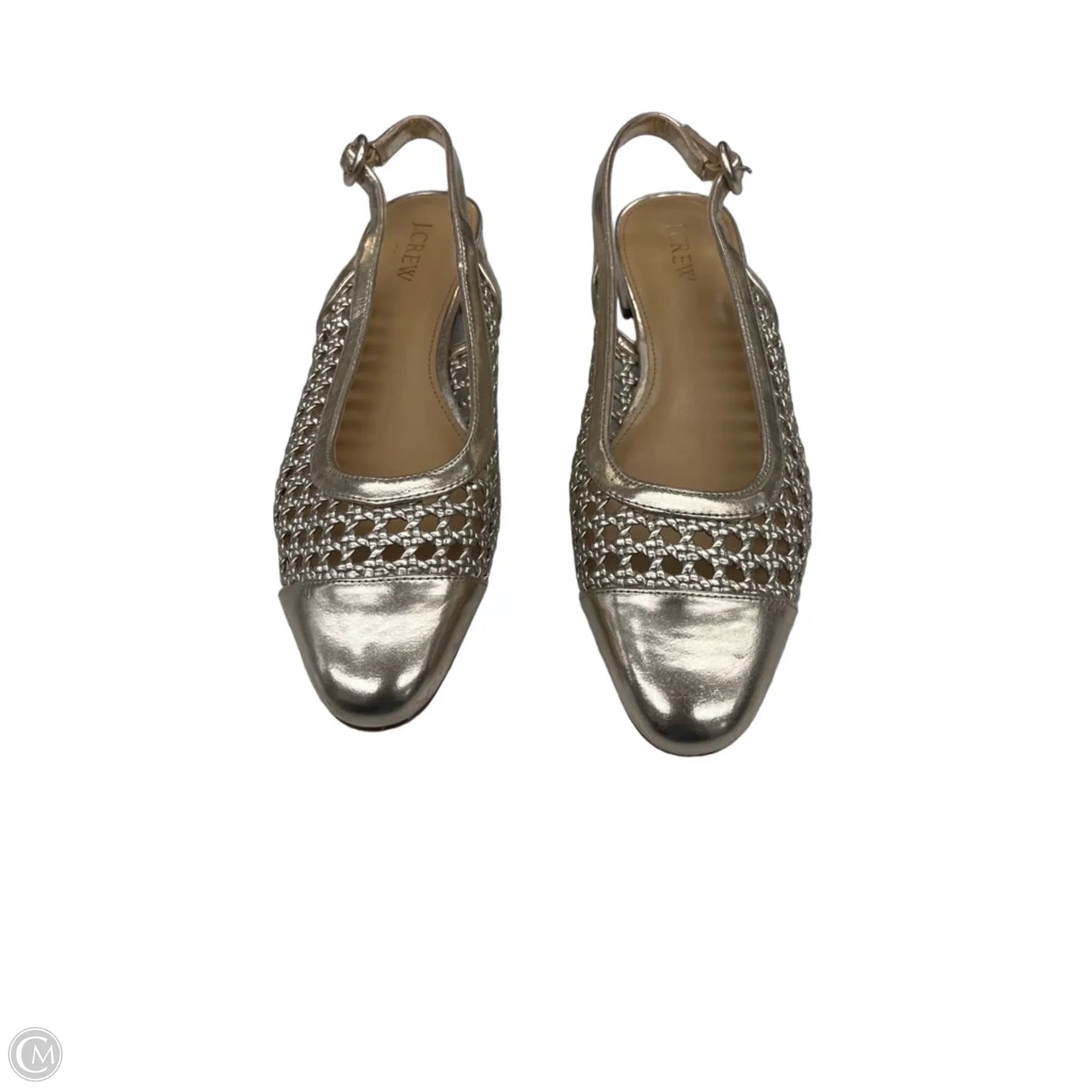 Shoes Flats By J. Crew In Gold, Size: 9