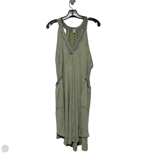 Dress Casual Short By Daily Practice By Anthropologie In Green, Size: M