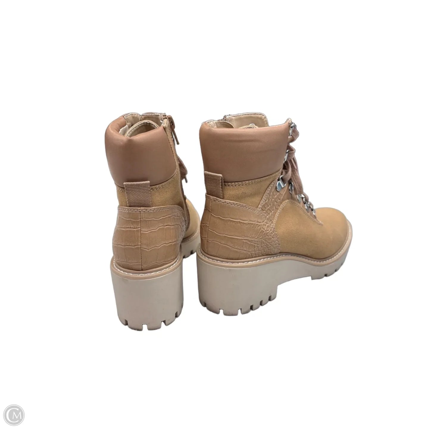 Boots Ankle Flats By Dolce Vita In Tan, Size: 7.5