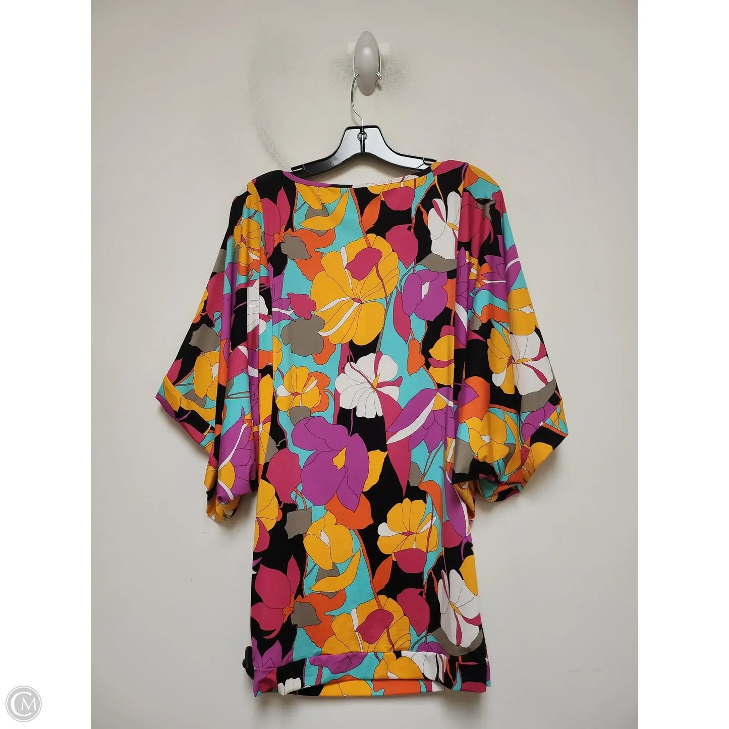 Swimwear Cover-up By Trina Turk In Floral Print, Size: S