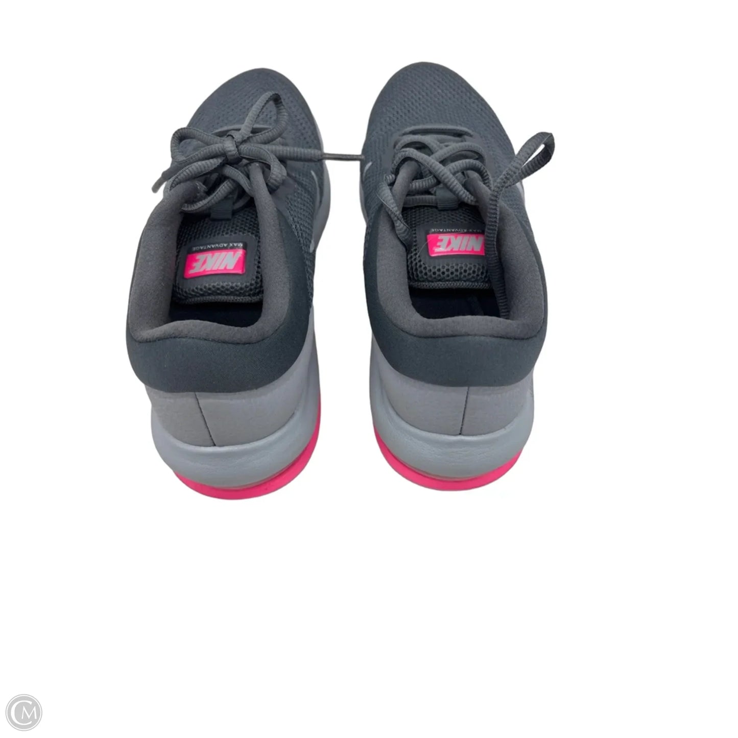 Shoes Athletic By Nike In Grey & Pink, Size: 8.5