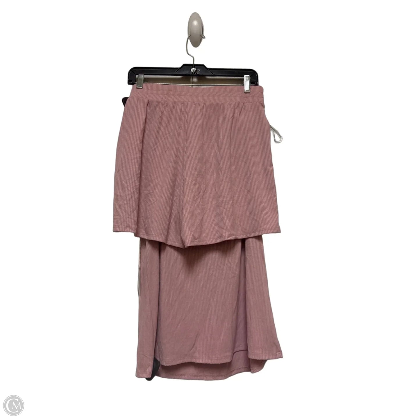 Shorts Set By Ava James In Pink, Size: 12