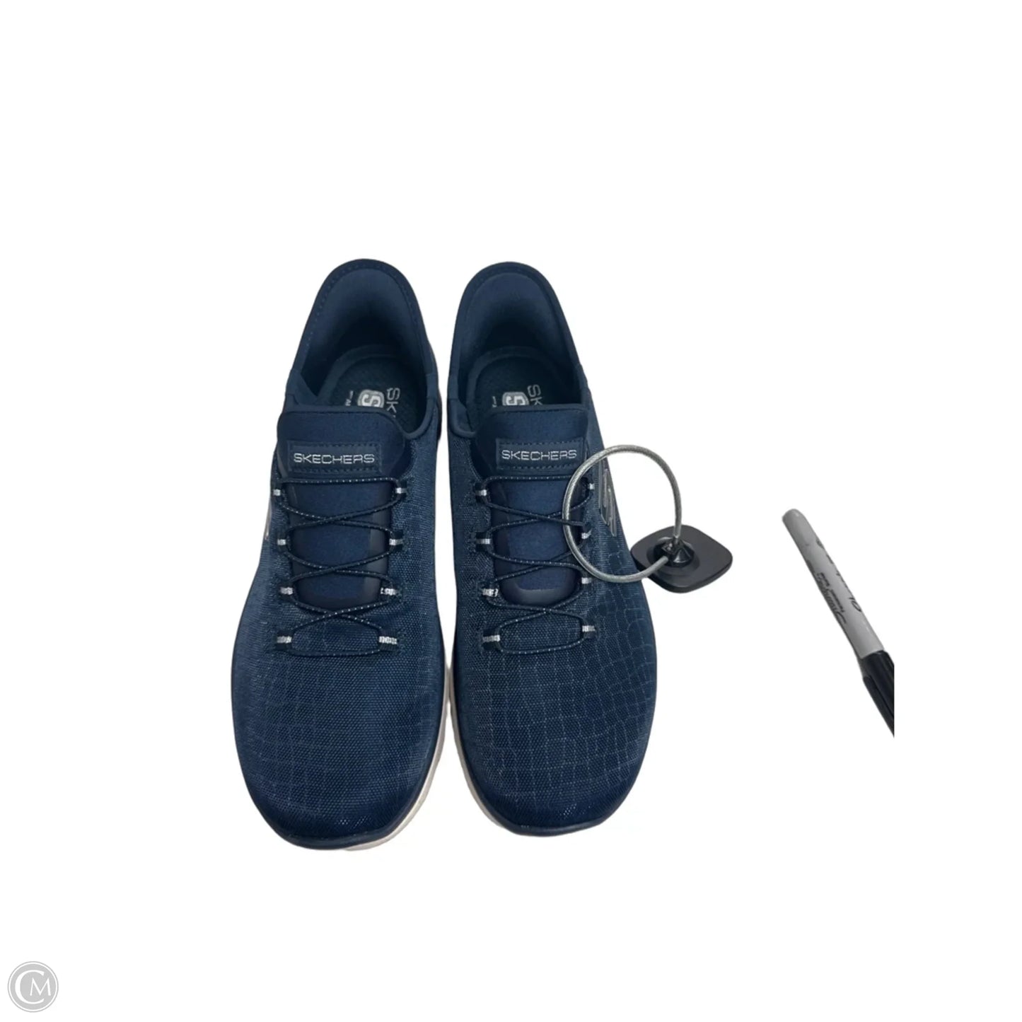 Shoes Athletic By Skechers In Navy, Size: 7.5