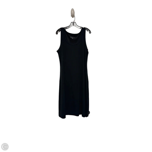 Dress Casual Midi By Soft Surroundings In Black, Size: L