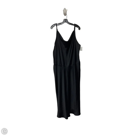 Dress Casual Midi By Ava & Viv In Black, Size: 2x