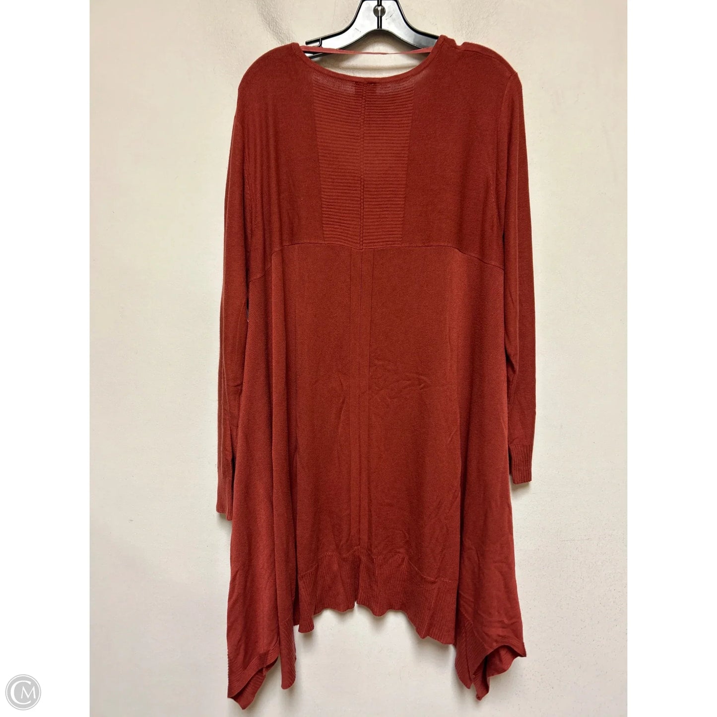 Top Long Sleeve By Cupio In Copper, Size: 3x
