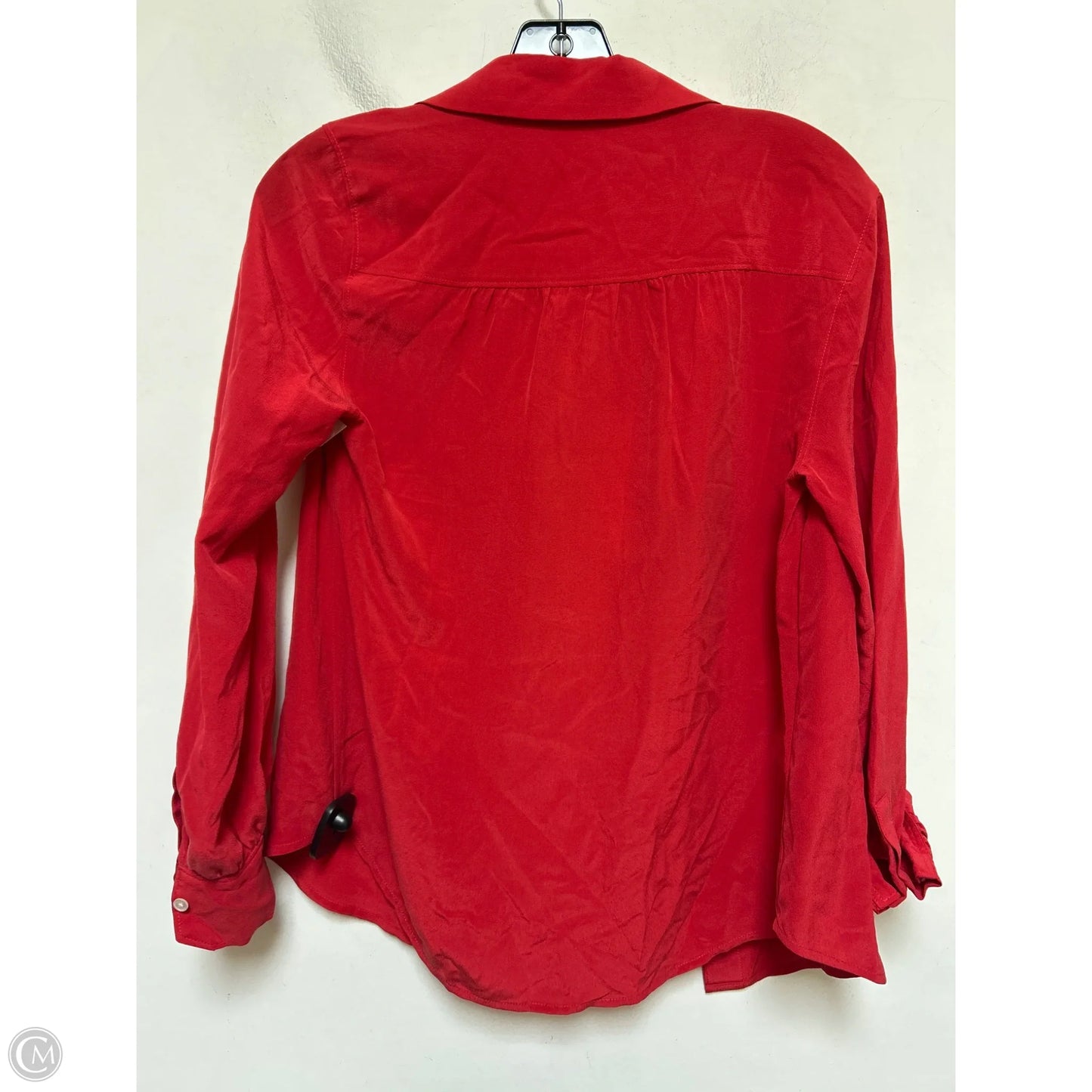 Top Long Sleeve By Tommy Bahama In Red, Size: Xs