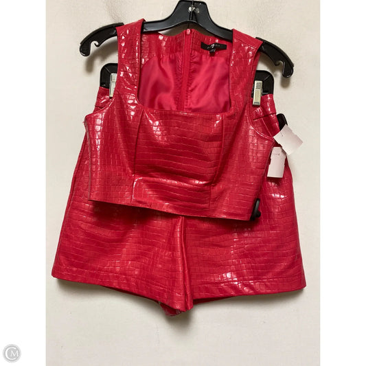 Shorts Set By 7 For All Mankind In Pink, Size: S