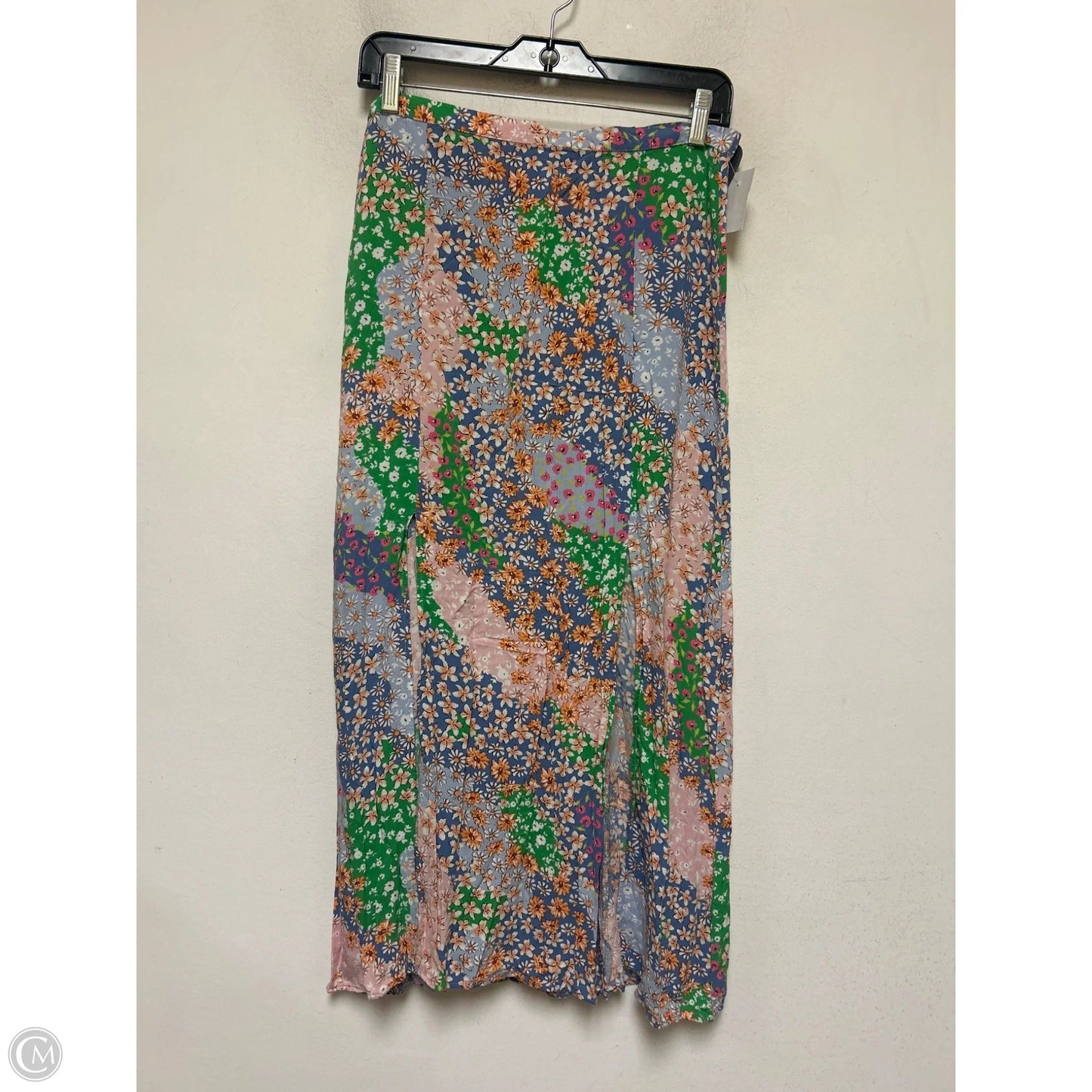 Skirt Maxi By Top Shop In Floral Print, Size: 8
