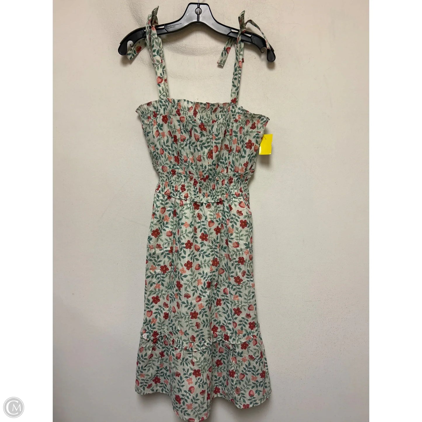 Dress Casual Short By Draper James In Green & Red, Size: S