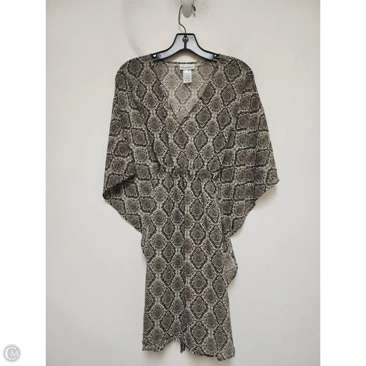 Swimwear Cover-up By Tommy Bahama In Snakeskin Print, Size: L