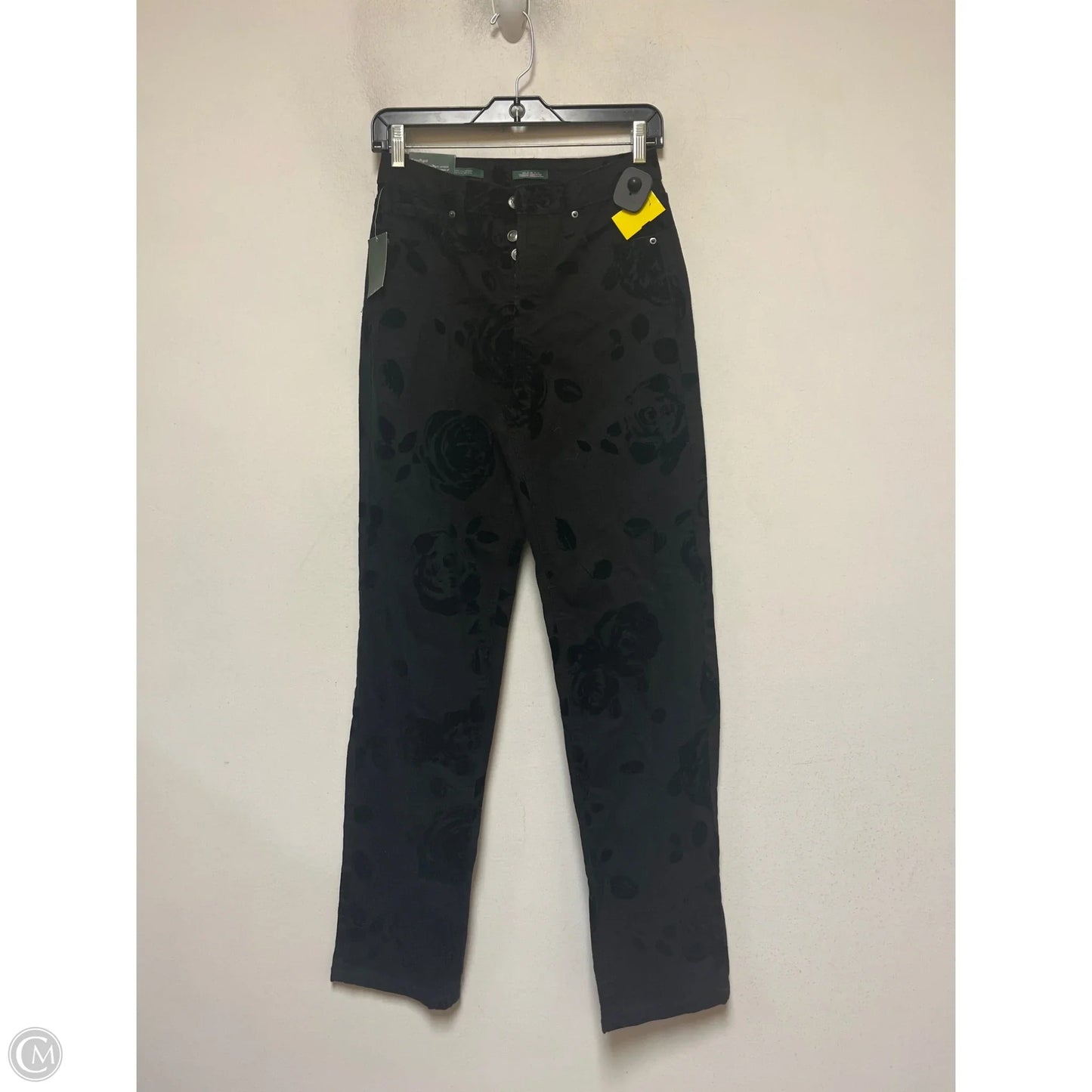 Jeans Straight By Wild Fable In Floral Print, Size: 0