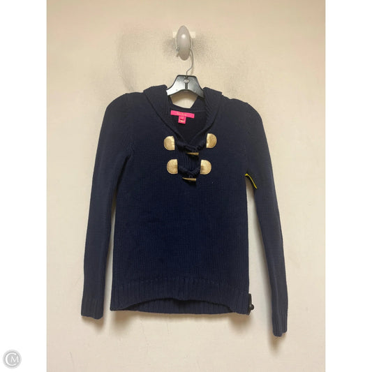 Sweater Designer By Lilly Pulitzer In Navy, Size: Xxs