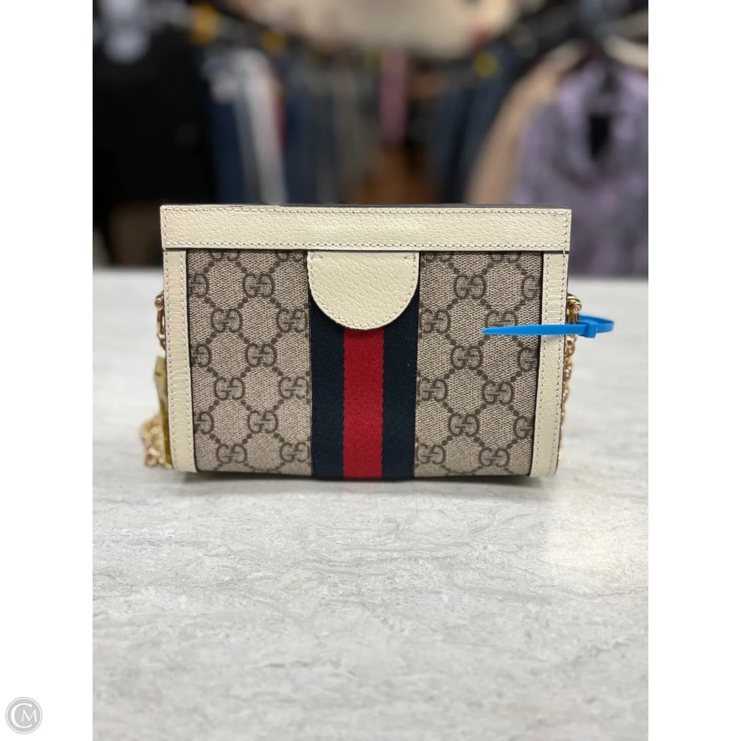 Crossbody Luxury Designer By Gucci, Size: Small