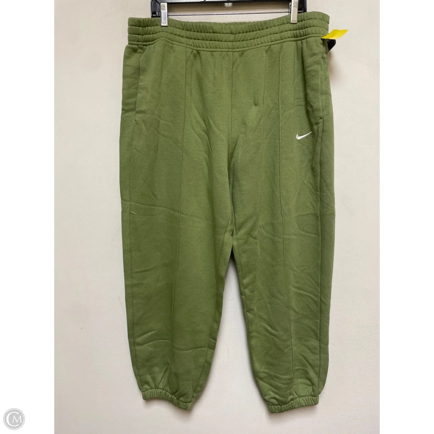 Athletic Pants By Nike In Green, Size: 1x