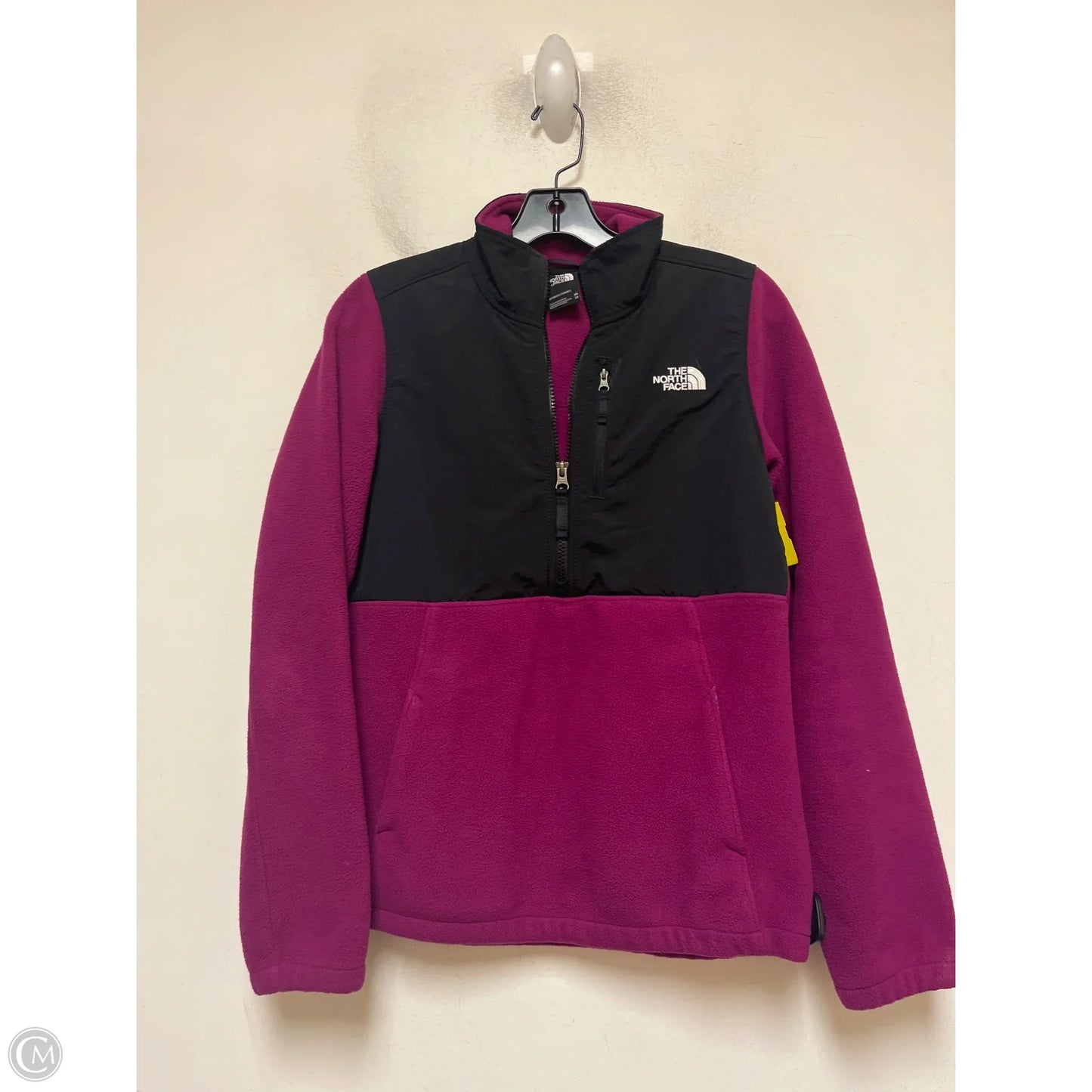 Athletic Jacket By The North Face In Black & Purple, Size: Xs
