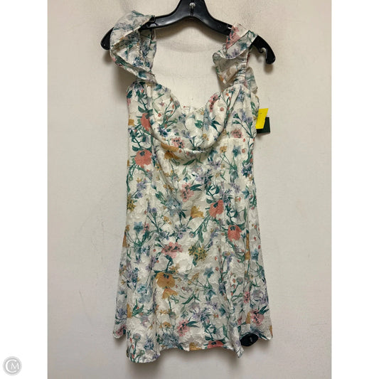 Dress Casual Short By Wild Fable In Floral Print, Size: M