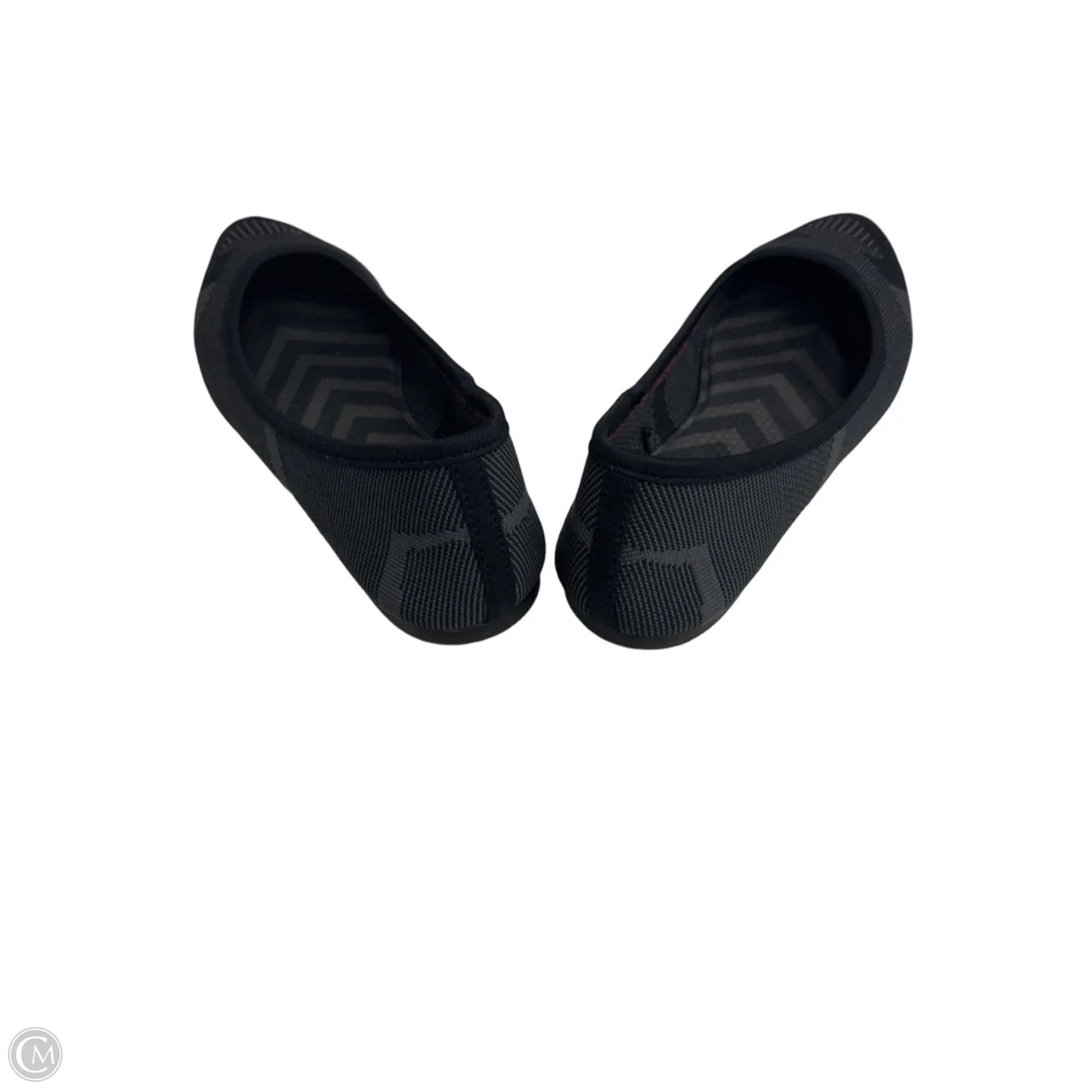 Shoes Flats By Skechers In Black & Grey, Size: 8.5