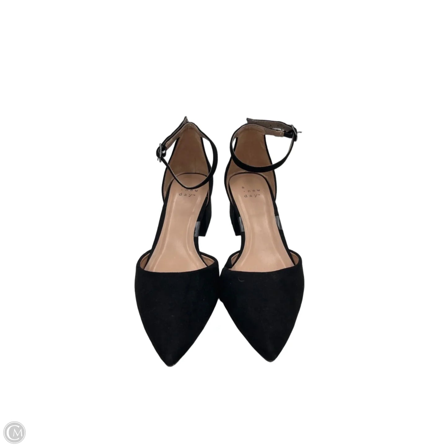 Sandals Heels Block By A New Day In Black, Size: 6