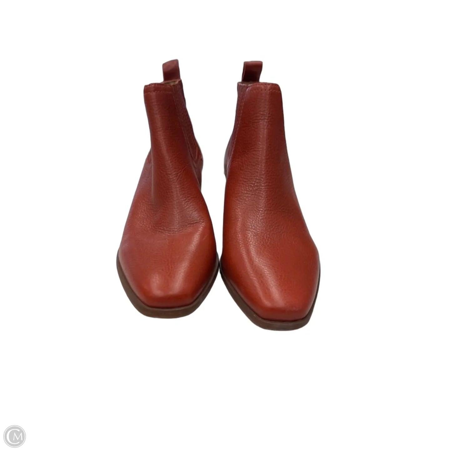 Boots Ankle Heels By Lucky Brand In Brown, Size: 9