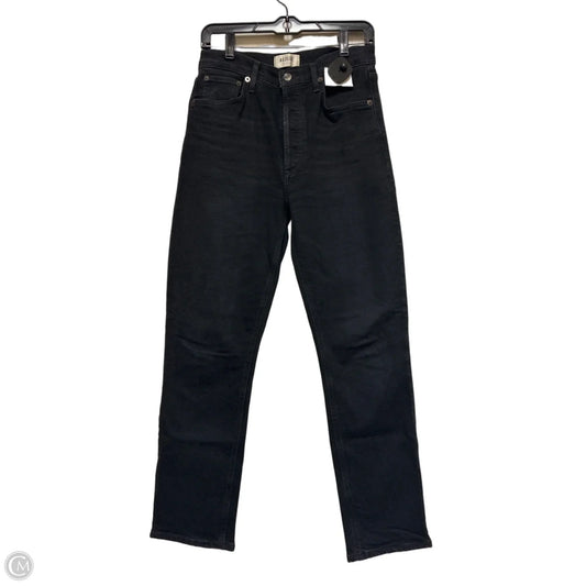 Jeans Designer By Agolde In Black, Size: 4