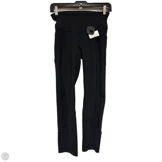Athletic Leggings By Lululemon In Black, Size: 4