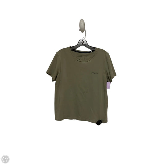 Top Short Sleeve Basic By Patagonia In Green, Size: M