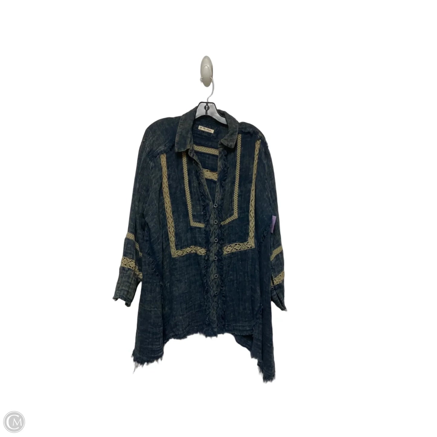 Top Long Sleeve By We The Free In Blue, Size: S