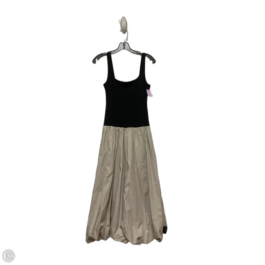 Dress Casual Maxi By Abercrombie And Fitch In Black & Cream, Size: Xs