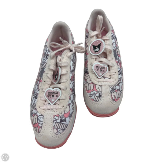 Shoes Sneakers By Puma In Pink & White, Size: 6
