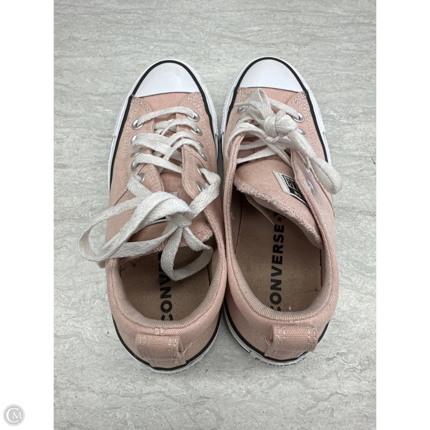 Shoes Sneakers By Converse In Pink & White, Size: 7