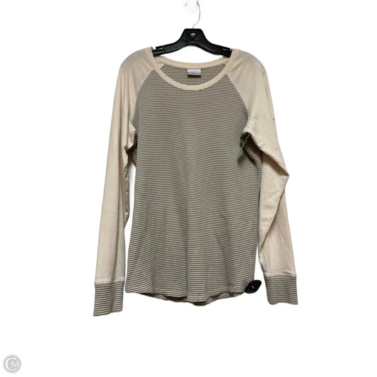 Top Long Sleeve By Columbia In Cream, Size: Xl