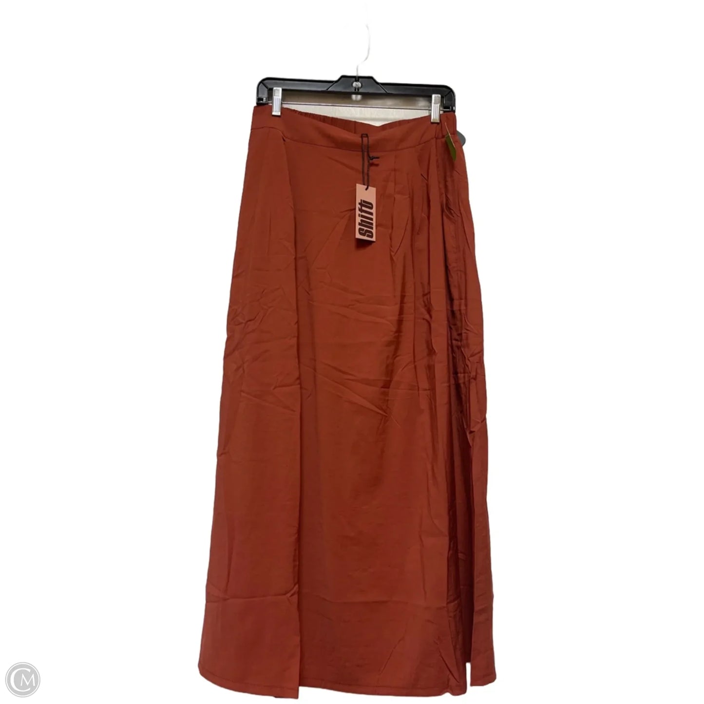 Skirt Maxi By Clothes Mentor In Orange, Size: L